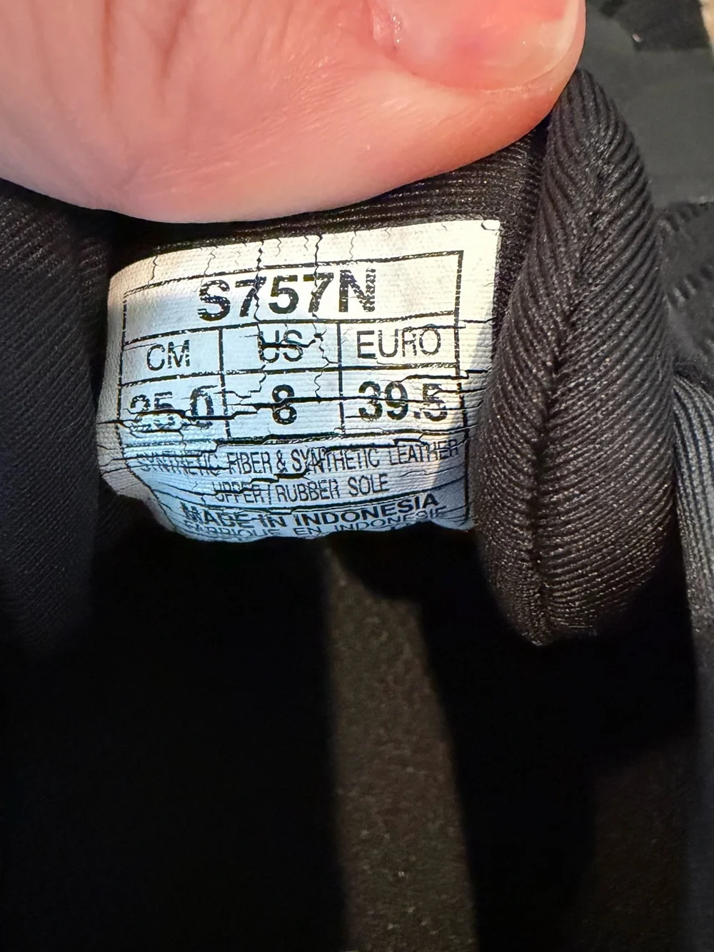Asics Black and Gray Weldon X Cross Trainers